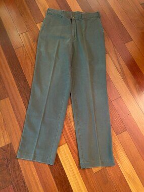 Green Men's Dress Pants 34 x 31 1/2 Farah